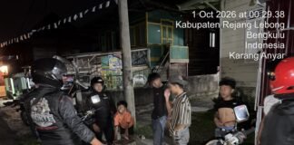 Sat Samapta Polres Rejang Lebong Gelar Patroli Rutin, Antisipasi 3C dan Gangguan Kamtibmas
