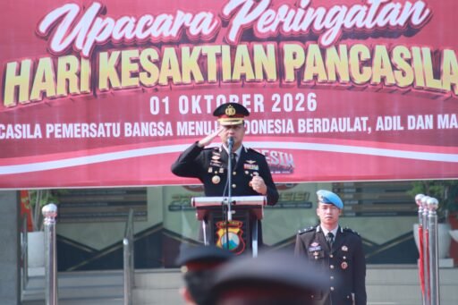 Kapolres Gresik Pimpin Upacara Hari Kesaktian Pancasila 2026, Teguhkan Nilai Persatuan Kapolres Gresik Pimpin Upacara Hari Kesaktian Pancasila 2026, Teguhkan Nilai Persatuan