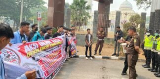 Gerakan Rakyat Kawal Korupsi Desak Kejati Sumsel Usut Tuntas Dugaan Korupsi 10 Paket Proyek PALI