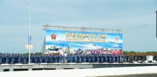 703 Prajurit, Getarkan Dermaga Belawan : TNI Kuat Bersama Rakyat