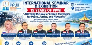 *Bandar Lampung Jadi Panggung Dunia, 19 Tahun PPWI Tegaskan Kekuatan Pewarta Warga untuk Perdamaian*