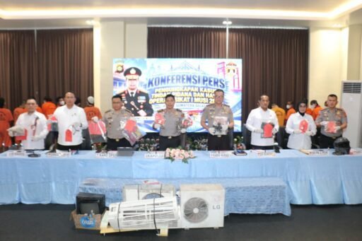 Operasi Sikat I Musi 2026, Polda Sumsel Tindak 1.218 Aksi Premanisme dan Perkuat Kamtibmas Operasi Sikat I Musi 2026, Polda Sumsel Tindak 1.218 Aksi Premanisme dan Perkuat Kamtibmas