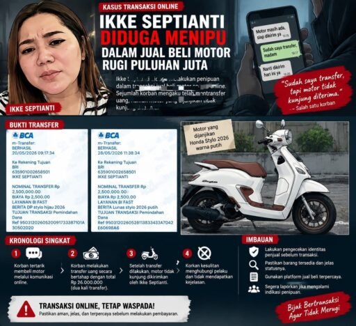 Merasa Di Tipu Membeli Sebuah Kendaraan Sepeda Motor, Warga Surabaya Menempuh Jalur Hukum Merasa Di Tipu Membeli Sebuah Kendaraan Sepeda Motor, Warga Surabaya Menempuh Jalur Hukum