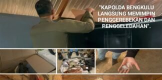 *KAPOLDA BENGKULU PIMPIN LANGSUNG OPERASI GEREBEK SARANG NARKOBA: PERANG TOTAL DILUNCURKAN DI BUMI RAFFLESIA*