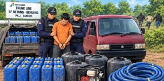 Pengintaian Berhari-hari, Tim Pengamanan Pertamina Tangkap Terduga Pencuri Minyak