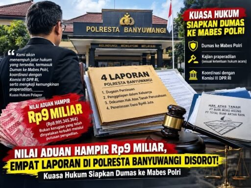 Empat Laporan Polisi Belum Beri Kejelasan, Kuasa Hukum Layangkan Dumas Ke Mabes Polri Empat Laporan Polisi Belum Beri Kejelasan, Kuasa Hukum Layangkan Dumas Ke Mabes Polri
