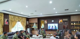 Tim Jaksa Agung Muda Pidana Militer Audensi dengan Pangdam I/BB di Medan