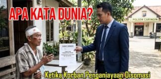*Ketika Korban Penganiayaan Disomasi oleh Advokat Terduga Penganiaya, Apa Kata Dunia?*