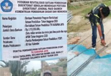 *Dugaan Bancakan Proyek TK Harapan Jaya Rp1,1 Miliar: LSM Perkara Laporkan Kejanggalan*