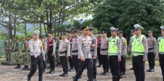 Wujudkan Kamseltibcar Lantas Polres Pakpak Bharat Gelar Pasukan Operasi Patuh Toba 2026