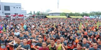 Resimen Hanud 1 Pasgat Sukses Gelar Korpasgat Charity Run 2026