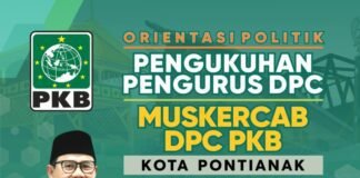 Pengukuhan Pengurus DPC PKB Kota Pontianak 2026–2031, Mantapkan Langkah Menuju Kemenangan Pemilu 2029