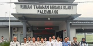 Ombudsman RI Lakukan Monitoring dan Pengawasan Layanan Pemasyarakatan di Rutan Kelas I Palembang