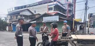 Operasi Patuh Lancang Kuning 2026, Satlantas Polres Meranti Beri 135 Teguran