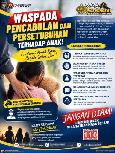 Ciptakan Lingkungan Aman, Polres Meranti Ajak Masyarakat Perangi Kekerasan Seksual Anak Ciptakan Lingkungan Aman, Polres Meranti Ajak Masyarakat Perangi Kekerasan Seksual Anak