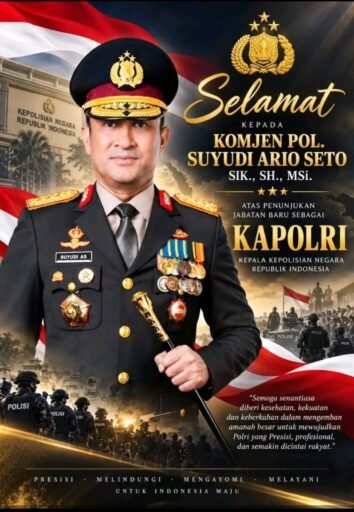 Pimpinan & Jurnalis ‘Warta.in’ Mengucapkan Selamat & Sukses Kepada Komjen Pol Suyudi Ario Seto,S.I.K., M.Si”. Pimpinan & Jurnalis ‘Warta.in’ Mengucapkan Selamat & Sukses Kepada Komjen Pol Suyudi Ario Seto,S.I.K., M.Si”.