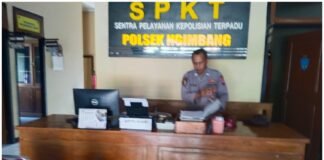 Polsek Ngimbang Laksanakan Pengecekan Barang Inventaris dan Kebersihan Mapolsek Ngimbang