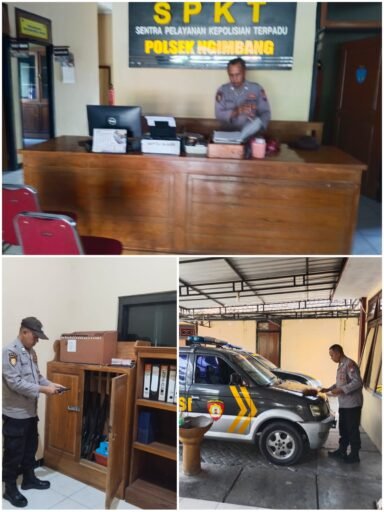 Polsek Ngimbang Laksanakan Pengecekan Barang Inventaris dan Kebersihan Mapolsek Ngimbang Polsek Ngimbang Laksanakan Pengecekan Barang Inventaris dan Kebersihan Mapolsek Ngimbang