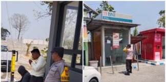 Intensifkan Patroli Harkamtipmas Polsek Ngimbang Sisir Beberapa Obyek Vital Di Wilayah Ngimbang
