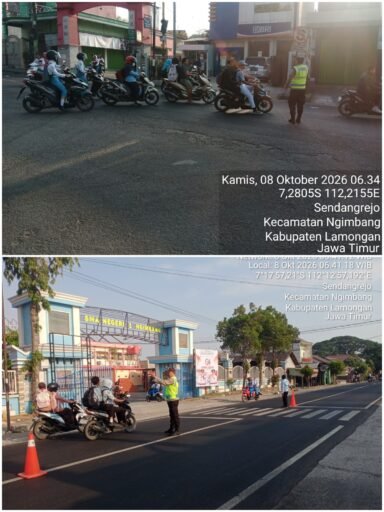 Guna Cegah Kemacetan Polsek Ngimbang Gelar Commanderwish Pagi di Beberapa Titik Rawan Kemacetan Guna Cegah Kemacetan Polsek Ngimbang Gelar Commanderwish Pagi di Beberapa Titik Rawan Kemacetan