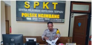 Polsek Ngimbang Laksanakan Pengecekan Secara Rutin Barang Inventaris dan Kebersihan Mapolsek Ngimbang