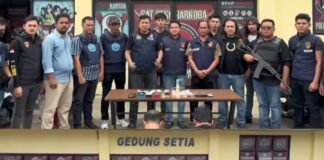 Gempur Lubuk Tampui! Polres PALI dan BNNK Prabumulih Gulung Delapan Pria di Pusaran Bisnis Sabu.