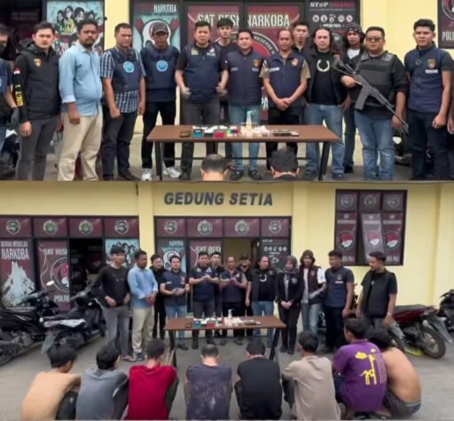 Gempur Lubuk Tampui! Polres PALI dan BNNK Prabumulih Gulung Delapan Pria di Pusaran Bisnis Sabu. Gempur Lubuk Tampui! Polres PALI dan BNNK Prabumulih Gulung Delapan Pria di Pusaran Bisnis Sabu.
