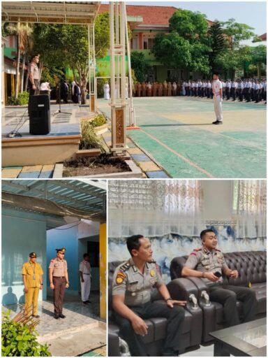 Polsek Ngimbang Gelar “Police Goes To School”, Polisi Jadi Pembina Upacara Di SMP Negeri 1 Ngimbang Polsek Ngimbang Gelar “Police Goes To School”, Polisi Jadi Pembina Upacara Di SMP Negeri 1 Ngimbang