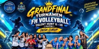 🏐 Ajang Pencarian Bakat Voli Putri PALI Capai Puncak, Firdaus Hasbullah Ajak Junjung Tinggi Sportivitas.