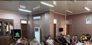 Kabiddokkes Polda Bengkulu Audiensi dengan Bupati R/L,Bahas Percepatan Operasionalisasi RS Bhayangkara.