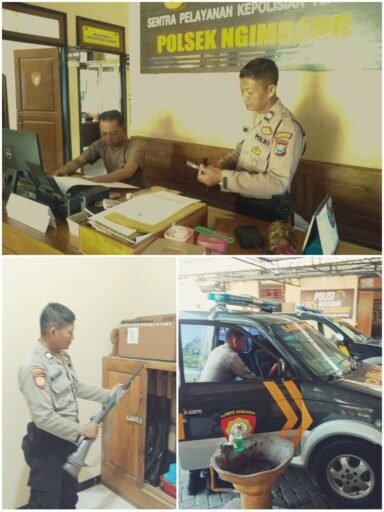 Polsek Ngimbang Laksanakan Pengecekan Secara Rutin Barang Inventaris dan Kebersihan Mapolsek Ngimbang Polsek Ngimbang Laksanakan Pengecekan Secara Rutin Barang Inventaris dan Kebersihan Mapolsek Ngimbang