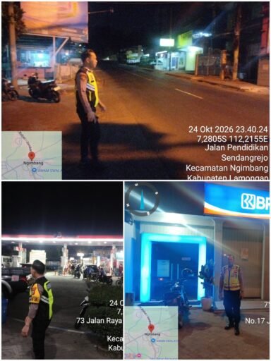 Polsek Ngimbang Guna Cegah Dan Daya Tangkal 4C Gelar Patroli Blue Light Di Wilayah Ngimbang Pada Malam Hari Polsek Ngimbang Guna Cegah Dan Daya Tangkal 4C Gelar Patroli Blue Light Di Wilayah Ngimbang Pada Malam Hari