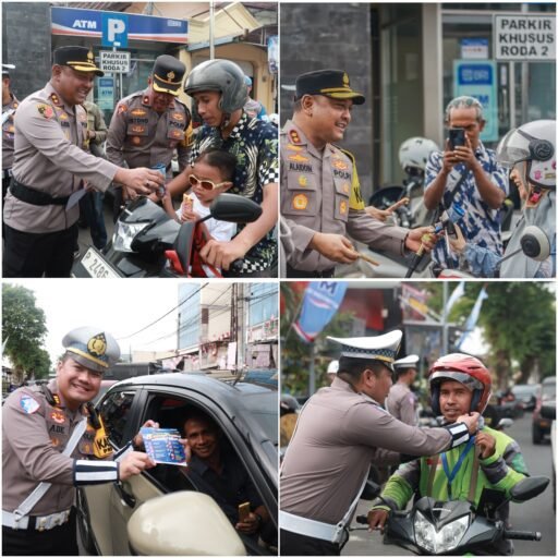 Awali Operasi Patuh Semeru 2026, Kapolres Jember Sapa Pengendara dengan Pesan Keselamatan Awali Operasi Patuh Semeru 2026, Kapolres Jember Sapa Pengendara dengan Pesan Keselamatan