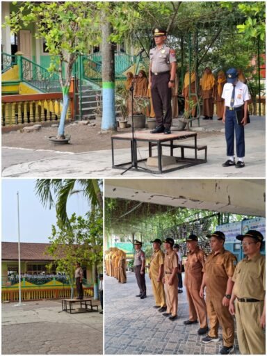 Polsek Ngimbang Gelar “Police Goes To School”, Polisi Jadi Pembina Upacara Di SMP Negeri 2 Ngimbang Polsek Ngimbang Gelar “Police Goes To School”, Polisi Jadi Pembina Upacara Di SMP Negeri 2 Ngimbang