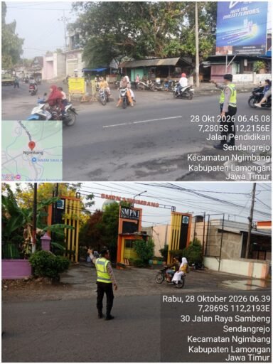 Demi Antisipasi Kemacetan Kapolsek Ngimbang Gelar Commanderwish Pagi di Wilayah Ngimbang Demi Antisipasi Kemacetan Kapolsek Ngimbang Gelar Commanderwish Pagi di Wilayah Ngimbang