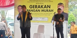 Sang Penggagas Ketahanan Pangan, Dr. H. Dadang M Naser, SH. S. Ip. M. Ipol Adakan Gerakan Pangan Murah