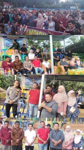 *PORAMI FC RAIH GELAR JUARA LUBUK SANAI CUP II, BUPATI MUKOMUKO HADIR LANGSUNG MEMBERIKAN DUKUNGAN* *PORAMI FC RAIH GELAR JUARA LUBUK SANAI CUP II, BUPATI MUKOMUKO HADIR LANGSUNG MEMBERIKAN DUKUNGAN*