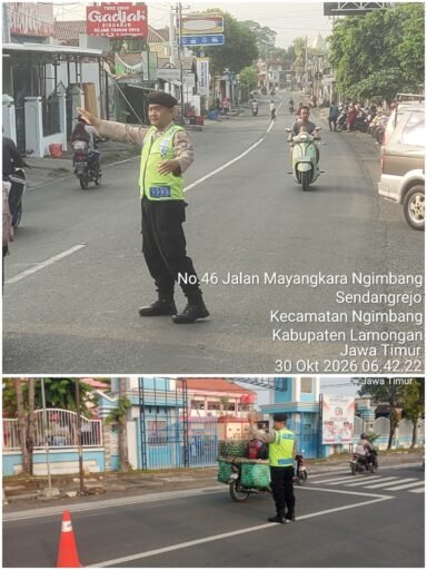 Maksimalkan Pelayanan, Kapolsek Ngimbang Gelar Commanderwish Pagi di Daerah Titik Rawan Kemacetan Maksimalkan Pelayanan, Kapolsek Ngimbang Gelar Commanderwish Pagi di Daerah Titik Rawan Kemacetan