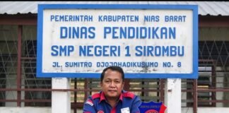 Chat Keluarga Everton Laia :Bererdar Tak Takut Kasus BOSP SMPN.1 Sirombu