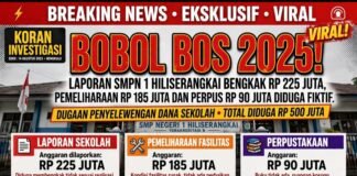 BOBOL BOS 2025! Diduga Laporan Ratusan JUTA Fiktif
