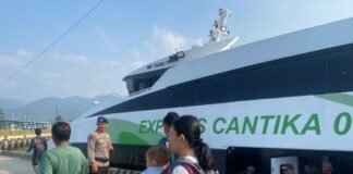 Satgas PAMWIL Ops Mandalika Rinjani 2026 Pantau Pelabuhan Bangsal Pemenang, Penyeberangan Aman dan Lancar