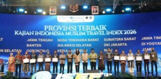 NTB Pertahankan Posisi Tiga Besar Nasional Pariwisata Ramah Muslim