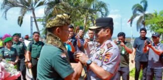 Kapolda NTB dan Pangdam XXX/Rinambora Perkuat Sinergi TNI-Polri
