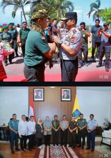 Kapolda NTB dan Pangdam XXX/Rinambora Perkuat Sinergi TNI-Polri Kapolda NTB dan Pangdam XXX/Rinambora Perkuat Sinergi TNI-Polri