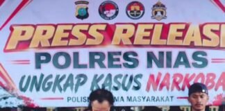 Satresnarkoba Polres Nias Tangkap Bandar Sabu di Mandrehe Nias Barat,