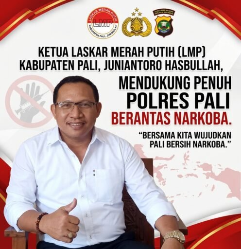 Sapu Bersih! Ketua LMP PALI Juniantoro Hasbullah Minta Polisi Sisir dan Bersihkan Zona Merah Narkoba Sapu Bersih! Ketua LMP PALI Juniantoro Hasbullah Minta Polisi Sisir dan Bersihkan Zona Merah Narkoba